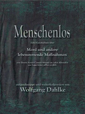 cover image of Menschenlos